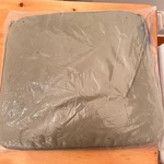 New Pottery Barn Classic Dining Chair Cushion Solid Sage Piping 20 X 17.5. Fixed Price $40.00.