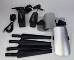 Netgear Set 4 Rp-sma Antennas + Zeus Pro Wifi Range Extender Power Cords. Fixed Price $39.99.
