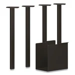 Hon Coze Table Legs, 5.75 X 28, Black, 4/PACK. Fixed Price $182.25.