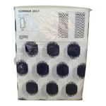 Ikea Sommar 2017 Curtains Ink Drop Blue White Paulin Machado 57 X 98" New. Fixed Price $39.99.