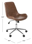 Safavieh Fletcher Swivel Office Chair, Reduced Price 2172705095 OCH7501A. Fixed Price $174.00.