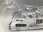 Ikea Sultan Support Leg For Espevar Mattress Base, Steel, Black 459.320.80 - New. Fixed Price $19.99.