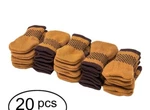 Cuccu 20 Pc Chair Leg Socks Furniture Sliders That Protect All Flooring Knit New. Fixed Price $32.95.