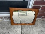 Tell City Solid Hard Rock Maple 23 X 16 3/4 3713 #48 Andover U5 Mirror. Fixed Price $129.00.