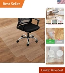 Office Chair For Hardwood Floors - 36"X47" Desk Mats Home Pro.... Fixed Price $37.25.