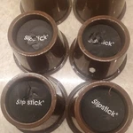 Used Slipstick 2" Extra Storage Under-bed Risers Chocolate (set Of 8). Fixed Price $18.99.