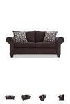Furniture Used Couches Sofas Love Seat Brown Slightly Condition. Fixed Price $500.00.