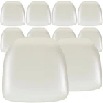 Flash Furniture Amelia 10 Pack Ivory Vinyl Chiavari Chair Cushions Event. Fixed Price $75.00.