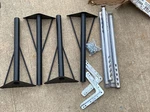 Marco 21 -30 Black 75309-BBLK Set + Brackets Metal New. Fixed Price $120.00.