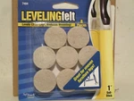 Waxman Softtouch 1" Felt Furniture Leveling Pads Oatmeal 6 Packs = 48/ Box. Fixed Price $6.99.