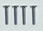 4X Ikea HEX4 Screws PF6S Metric Head Cap Steel M6 40MM Part # 105109. Fixed Price $10.98.