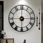 Large Big Wall Clocks For Living Room,decorative Round Modern Clock,roma.... Fixed Price $60.24.