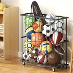Large Garage Ball Storage, Rolling Floor Sports Equipment Organizer: Freestandin. Fixed Price $80.99.