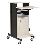 Oklahoma Sound Premium Plus Presentation Cart With Storage Cabinet. Fixed Price $473.96.