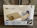 Serta 3-IN-1 Heated Electric Pillow/ Car Seat Warming Pad Convertible Traveler. Fixed Price $25.46.