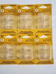 7/8", 22MM Clear Rubber Chair Leg Caps, 24 Pack, Shepherd Hardware, 6211. Fixed Price $11.88.