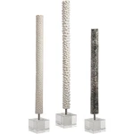 Uttermost 17869 Makira 29 X 4 Inch Sculptures, Set Of 3. Fixed Price $504.00.