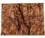 Trans-ocean Monterey Belguim Area Rug Wall Piece Tree Scape Sage 25X34". Fixed Price $33.00.