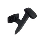 Cast Iron Black Railroad Spike Wall Hook Heavy Duty Industrial Coat Towel Hanger. Fixed Price $16.16.