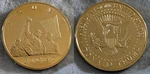 Donald Trump Shot Gold Coin Great Man Maga 2024 United States Of America. Fixed Price $13.39.