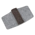 Wrap Around Felt Floor Savers Rectangular 7.25 X Gray/black 16/PACK 88458. Fixed Price $42.52.