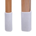 16 White Knitting Wool Chair Leg Socks Furniture Floor Protectors Tekeft. Fixed Price $13.63.
