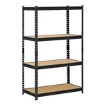 UR-364BLK Black Steel Industrial Shelving, Adjustable Shelves, 3200 Lb. Capaci. Fixed Price $136.27.