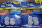 2 Packages 4 Softtouch Premium Felt Pads 1" By Waxman. Fixed Price $5.00.