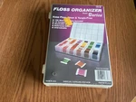 Darice Embroidery Floss Organizer, 17 Compartments, & Bobbins DCB100 New Sealed. Fixed Price $12.00.