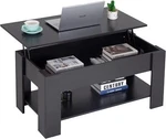 Lift-top Coffee Table With Hidden Compartment & Storage Shelf For Living Room. Fixed Price $69.99.