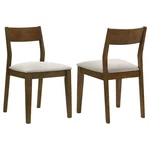 Coaster Almonte Dining Chair Upholstered Seat Dark Brown (set Of 2) - 108922. Fixed Price $144.99.