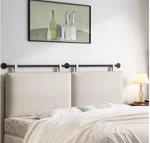 King Headboard, Wall Mounted Headboards For Bed With Linen Upholstery Hanging. Fixed Price $149.99.