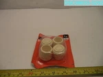 QTY=40(10 X 4): 823009 Everbilt 1" Off-white Rubber Leg Tips 039003491218. Fixed Price $39.44.