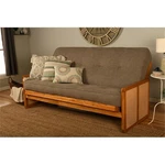 Kodiak Furniture Westport Full-size Wood Futon Set In Honey With Stone Mattress. Fixed Price $680.24.