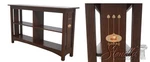 72361: Stickley Mission Oak Harvey Ellis Tier Inlaid Bookcase. Fixed Price $2695.00.