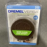 New Dremel PC361-3 Versa Power Heavy Duty Pad Rust Remover Quick Change 3-PACK. Fixed Price $8.99.