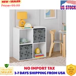 Mainstays 4 Cube Storage Organizer, White. Fixed Price $29.97.