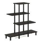 Furinno Turn-n-tube Engineered Wood 4-TIER Design Display Rack Espresso/black. Fixed Price $70.04.
