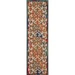 Nourison Aloha Indoor/outdoor Multicolor 2'3" X 10' Area Rug Transitional French. Fixed Price $88.12.