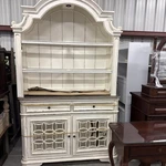 Liberty Furniture Magnolia Manor Hutch & Buffet - White. Fixed Price $1500.00.