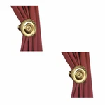 Pair Solid Brass Curtain Tieback Holder Rsf Finish 3.25" Dia Renovators Supply. Fixed Price $45.99.