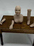 Porcelain Doll Kit W/arms, Legs, Unfinished Marked Artisan?. Fixed Price $19.99.