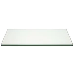 Pro Safe Glass 15" X 24" Rectangle Table Top 3/8" Thick Flat Polish Edge. Fixed Price $69.97.