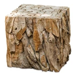 Teak Root - 18.5 Inch Bunching Cube Table Accent Furniture Uttermost 25592. Fixed Price $319.20.