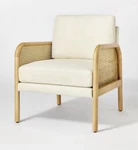 Cane Accent Chair Cream (kd) - Threshold Designed With Studio Mcgee. Fixed Price $249.99.