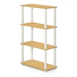 Furinno Turn-s-tube Wood 4-TIER Multipurpose Shelf Display Rack Beech/natural. Fixed Price $55.94.