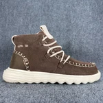 Hey Dude Reyes Suede Boot Womans 8 Brown Espresso Slip On Comfort Shoes. Fixed Price $53.99.
