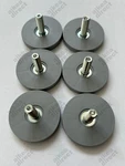 Ikea Adjustable Feet Leveler Gray, Part # 114947 (6 Pack) - New Usa Shipped. Fixed Price $14.99.