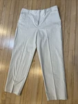 The Tog Shop Pants Women's 16 Light Kahki Partial Elastic Waist Casual Stretch. Fixed Price $19.89.