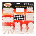 200 Piece Multi Purpose Surface Protectors, Oatmeal - Mr. Slider. Fixed Price $14.95.